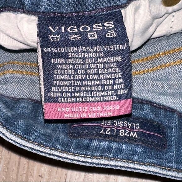 Vigoss women's Jagger Classic Fit Skinny Jean sz 28 - Picture 8 of 9